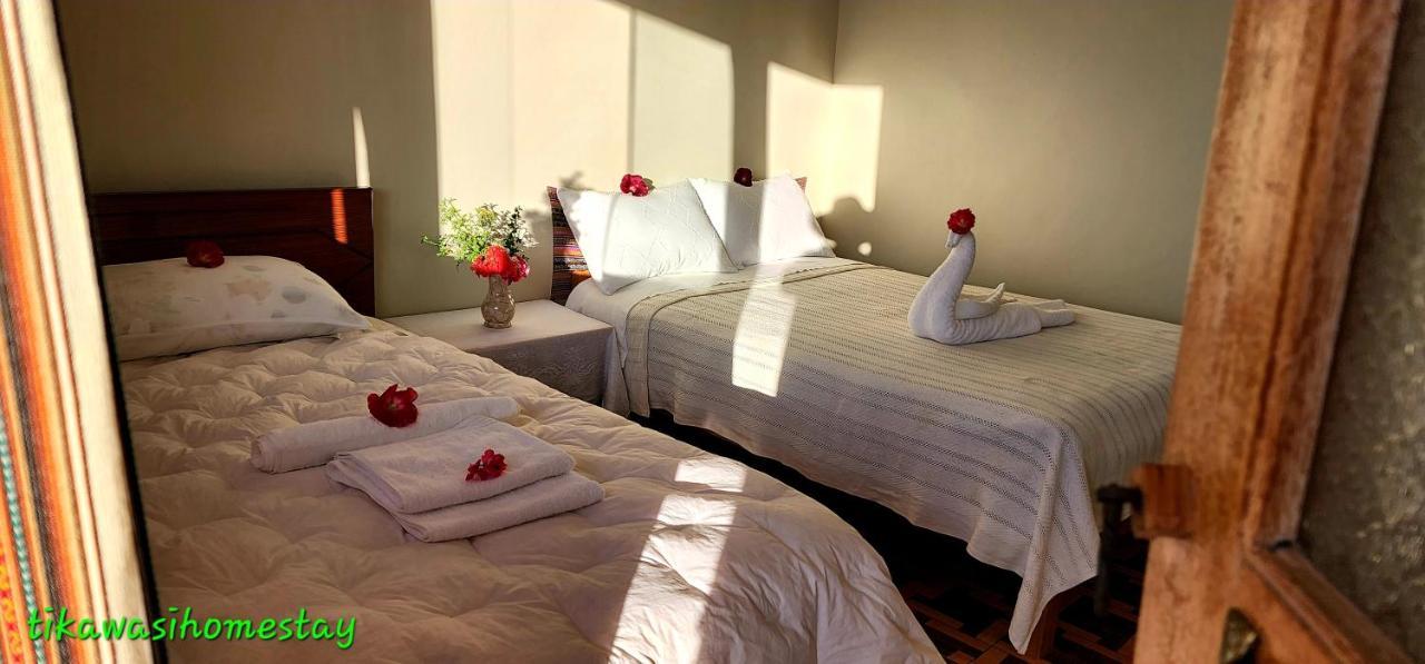 Tikawasi Homestay Comunidad Pueblo Isla Amantani Jose Luis Ocosuyo Eksteriør billede