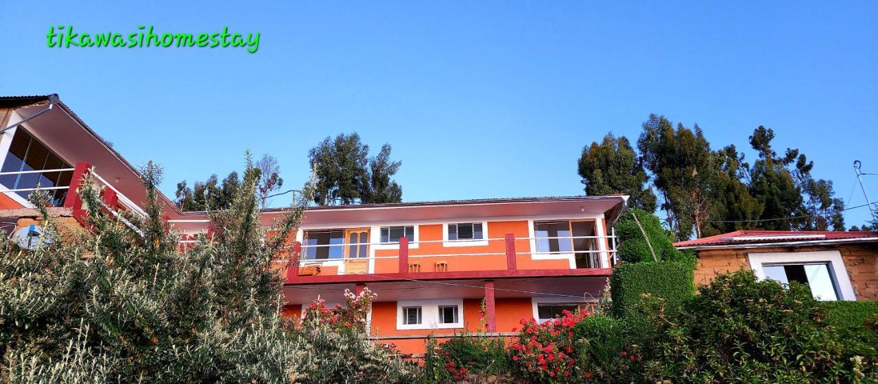 Tikawasi Homestay Comunidad Pueblo Isla Amantani Jose Luis Ocosuyo Eksteriør billede