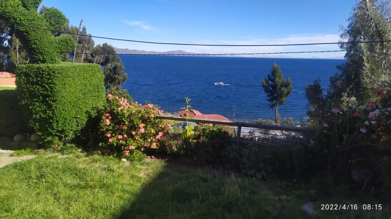 Tikawasi Homestay Comunidad Pueblo Isla Amantani Jose Luis Ocosuyo Eksteriør billede